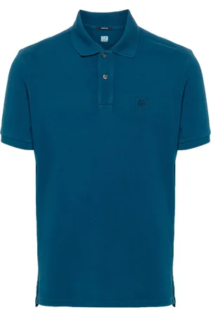 C.P. Company Polo con logo bordado