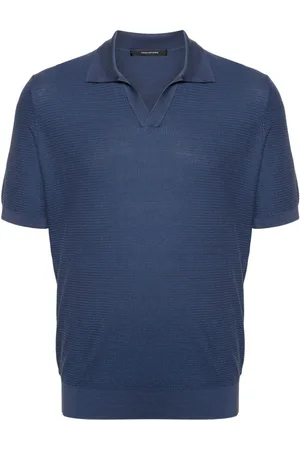 TAGLIATORE Polo Paco con cuello abierto