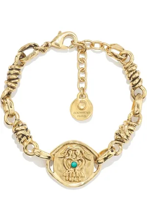 Goossens Pulsera Talisman Astro Gemini con cadena en espiral