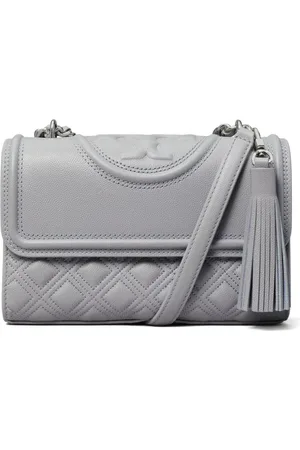 Tory Burch Bolso de hombro Fleming Soft Grain pequeño
