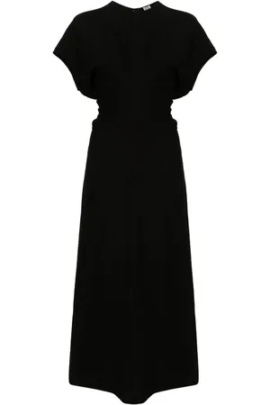 Totême Vestido midi plisado