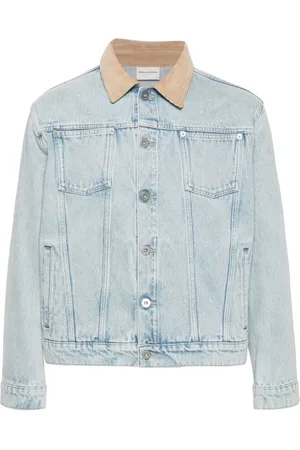 Drôle de Monsieur Chaqueta vaquera La Vest Jean Délavée