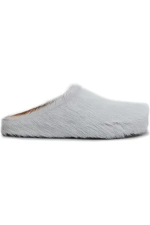 Marni Slippers Fussbett Sabot con puntera redonda