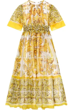 Dolce & Gabbana Vestido con motivo Mayólica
