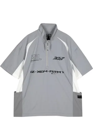 Izzue Camisa con media cremallera