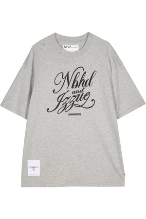 Izzue Camiseta con logo estampado de x Neighborhood