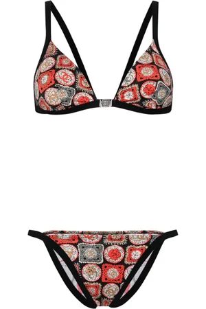 CHANEL Bikini con estampado CC