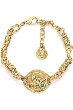 Goossens Pulsera Talisman Astro Capricorn bañada en oro