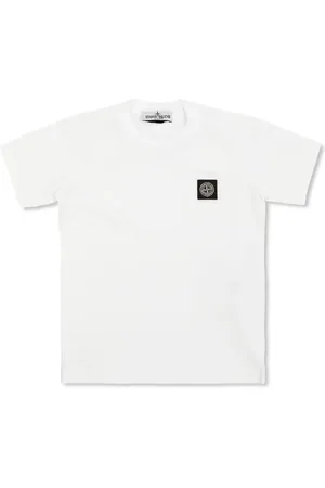 Stone Island Camiseta con parche del logo