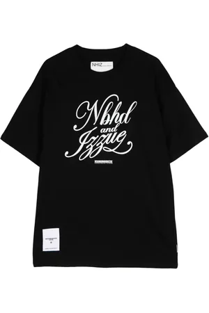 Izzue Camiseta con logo estampado de x Neighborhood