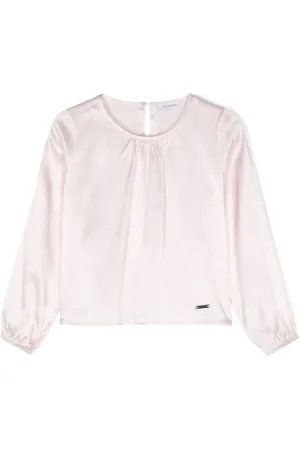 MONNALISA Top con placa del logo