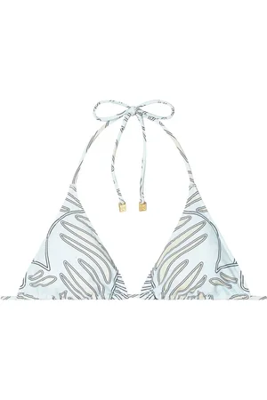 Tory Burch Top de bikini con motivo abstracto