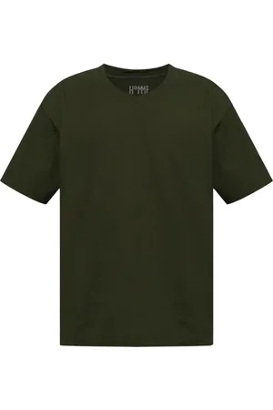 Issey Miyake Camiseta con cuello redondo