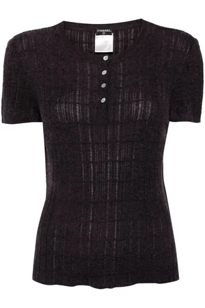 CHANEL Top de punto 2001