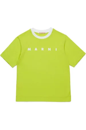 Marni Camiseta con logo estampado