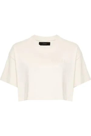 AMIRI Camiseta corta con logo bordado