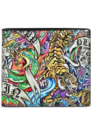 Philipp Plein Cartera French Tattoo plegable