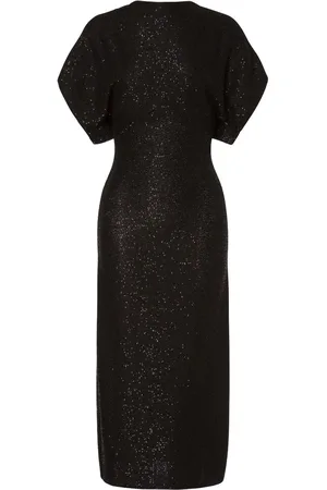 Serafini Vestido midi con lentejuelas
