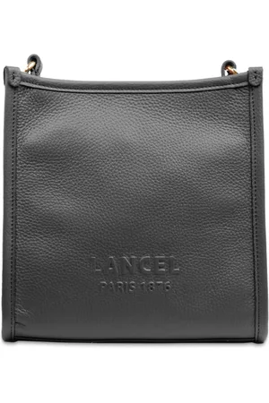 LANCEL Bandolera con logo en relieve