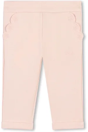 Chloé Pantalones de chándal bordado