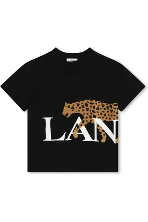 Lanvin Camiseta con estampado Hobo Cat