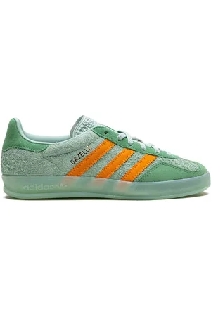adidas Zapatillas Gazelle Indoor "Hazy Green/Crew Yellow"
