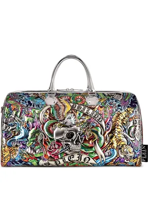 Philipp Plein Bolso shopper con relieve Tattoo