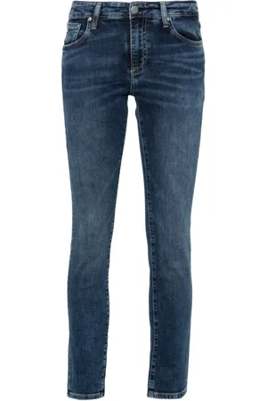 AG Jeans Vaqueros skinny de talle medio