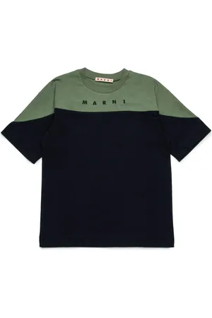 Marni Camiseta con logo estampado