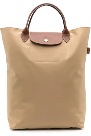 Longchamp Bolso shopper con logo en relieve