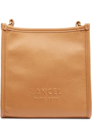 LANCEL Bandolera con logo en relieve