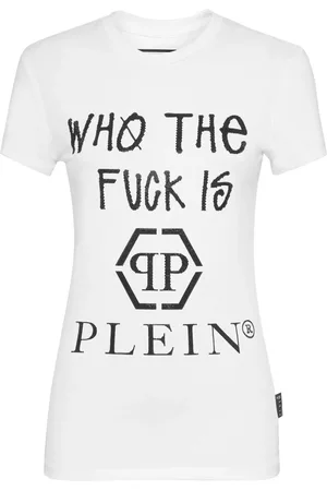 Philipp Plein Camiseta con letras del logo