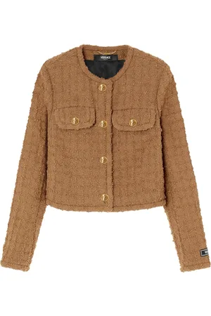 VERSACE Chaqueta de tweed Heritage