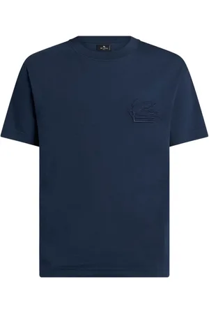Etro Camiseta con bordado Pegaso