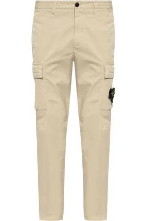 Stone Island Pantalones cargo slim de talle bajo