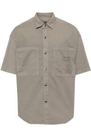 Izzue Camisa con logo bordado