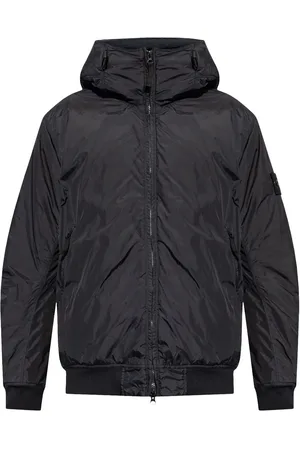 Stone Island Cortavientos con capucha y distintivo Compass