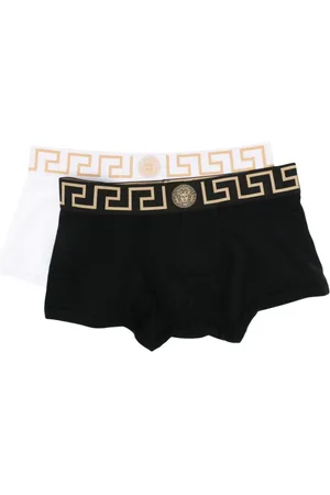 VERSACE Pack de dos bóxeres Greca Border