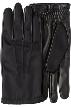 Prada Guantes con logo triangular