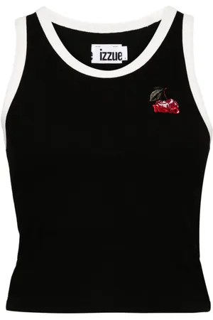 Izzue Top con logo bordado