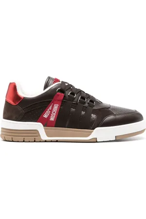 Moschino Zapatillas bajas con logo en relieve