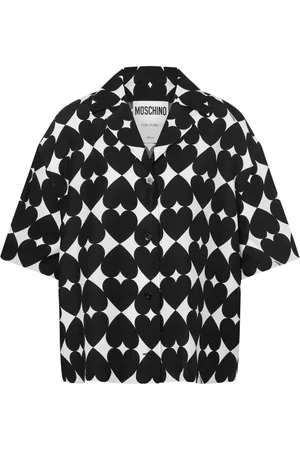 Moschino Camisa con corazón estampado