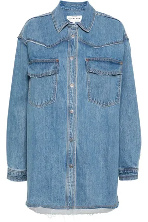 SLVRLAKE Sobrecamisa vaquera estilo western