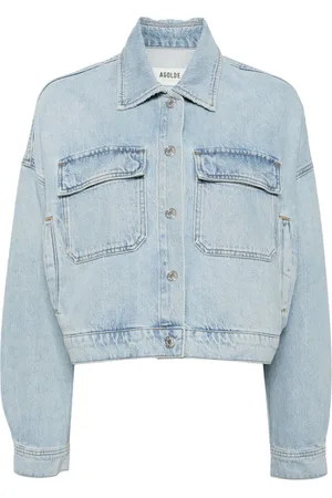 AGOLDE Chaqueta vaquera lisa