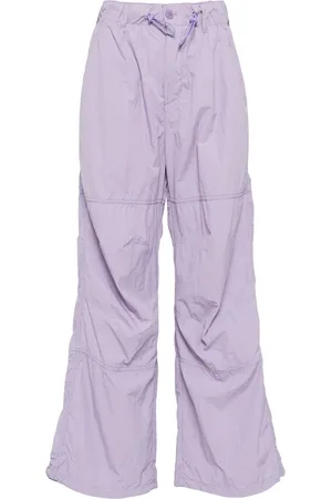 Chocoolate Pantalones rectos con diseño stretch