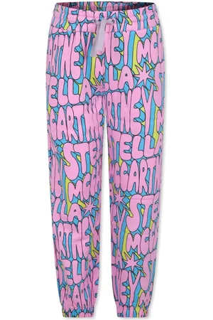 Stella McCartney Pantalones de chándal con logo