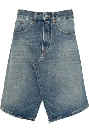Maison Margiela Falda vaquera con efecto degradado