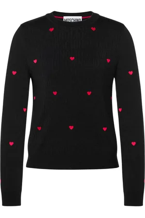Moschino Jersey con corazón bordado