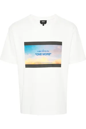 A.P.C. Camiseta con estampado gráfico