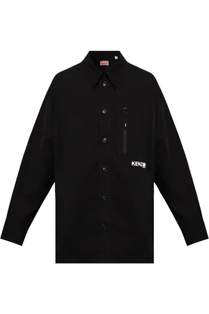 Kenzo Sobrecamisa con logo estampado